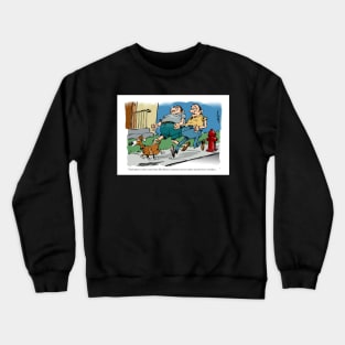 God opens a door each time... Crewneck Sweatshirt